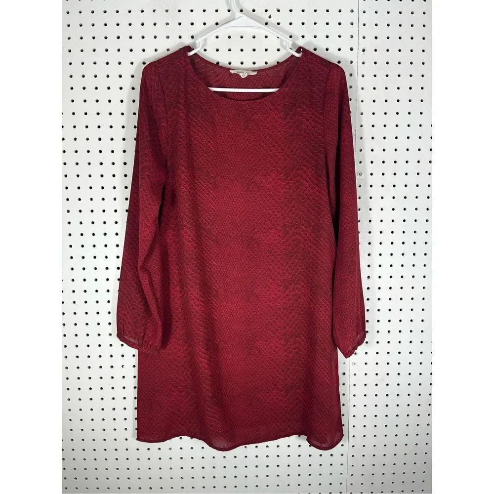 BB Dakota snake skin print dress